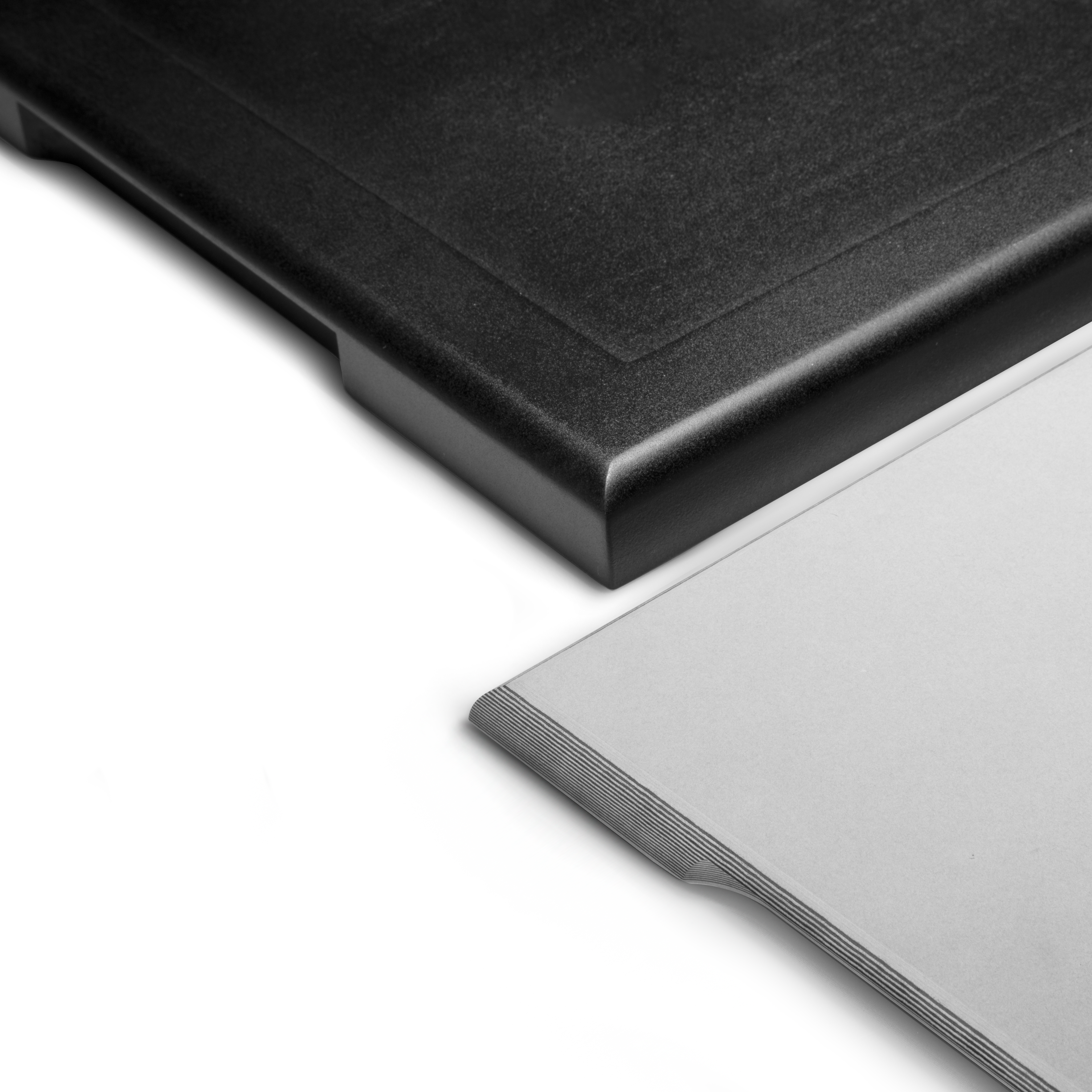 Paperstone Cutting Board with Black Holder