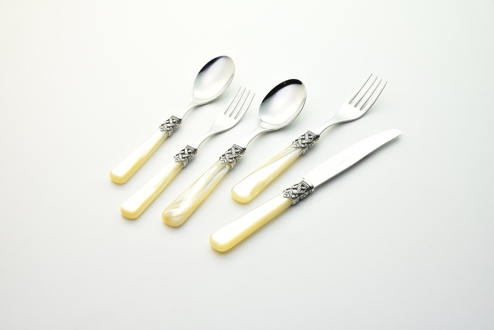 Cutlery Set 5 Pcs Ginevra Ivory