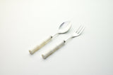 2 Pcs Serving Set Acqua Ivory