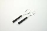2 Pcs Serving Set Acqua Brown