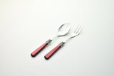 2 Pcs Serving Set Ginevra Bordeaux