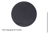 Black Palm Mitten Silicone and Cotton